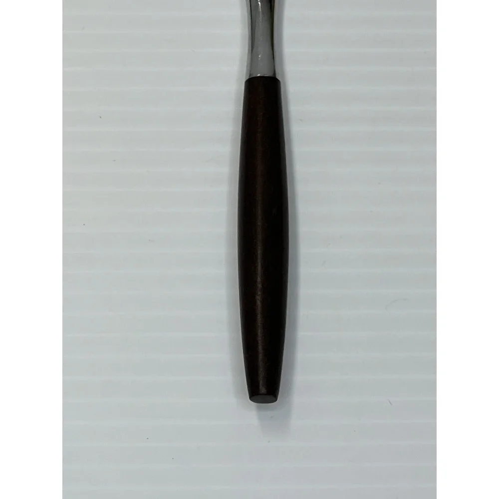 Vintage Hearthside Knives Stainless Flatware Japan Wooden Handle MCM Set of 2